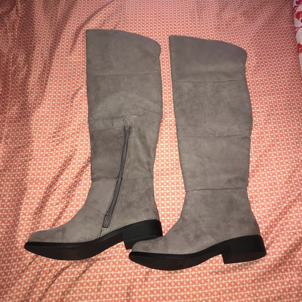 Suede Boots
